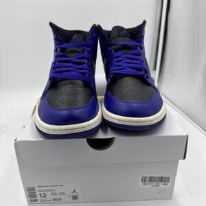 Size 12 - Air Jordan 1 Mid Dark Concord W